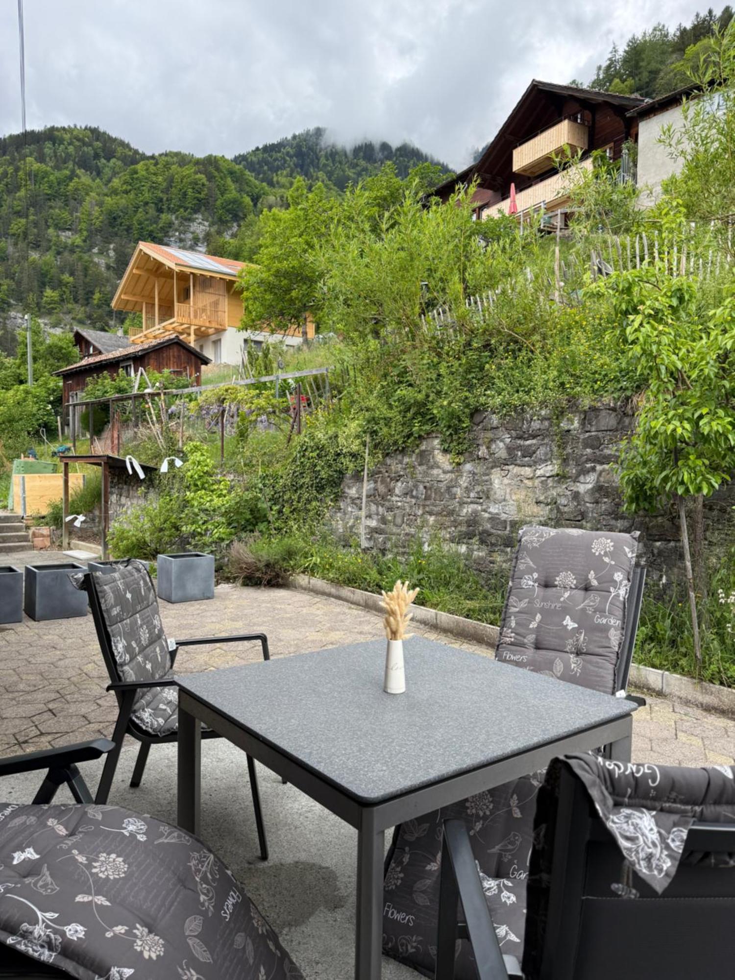 Charmant Chalet Mit See Und Bergsicht Hofstetten bei Brienz Экстерьер фото